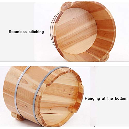 Cubeta de madera para spa de pies BABYCE miniatura 6