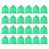 VALICLUD 50 Bolsas Protectoras para Uvas Verdes Bolsa Anti-Insectos Transpirable de Tela No Tejida 20X30 CM Resistente para Jardín y Protección de Frutas