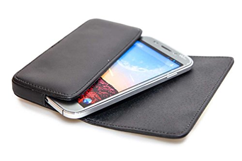 caseroxx Étui Ceinture pour Votre Wiko Stairway en Noir