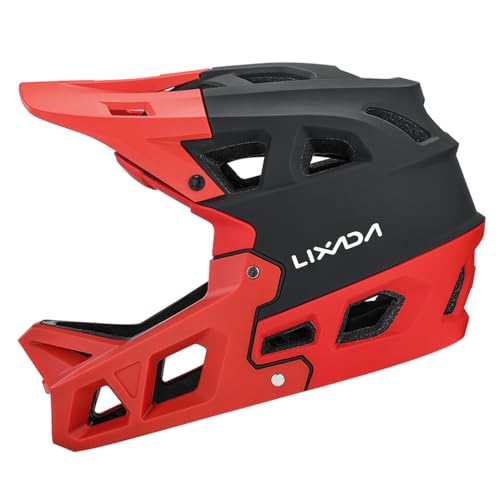 Casque VTT de descente Lixada avec protection faciale complète adulte
