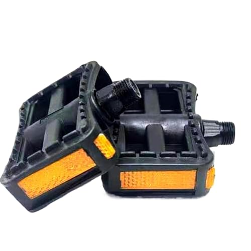 Pedales de Bicicleta Pedales eléctricos de 88 mm x 55 con reflectores Laterales Bicicleta eléctrica Anchos y Planos universales for montaña