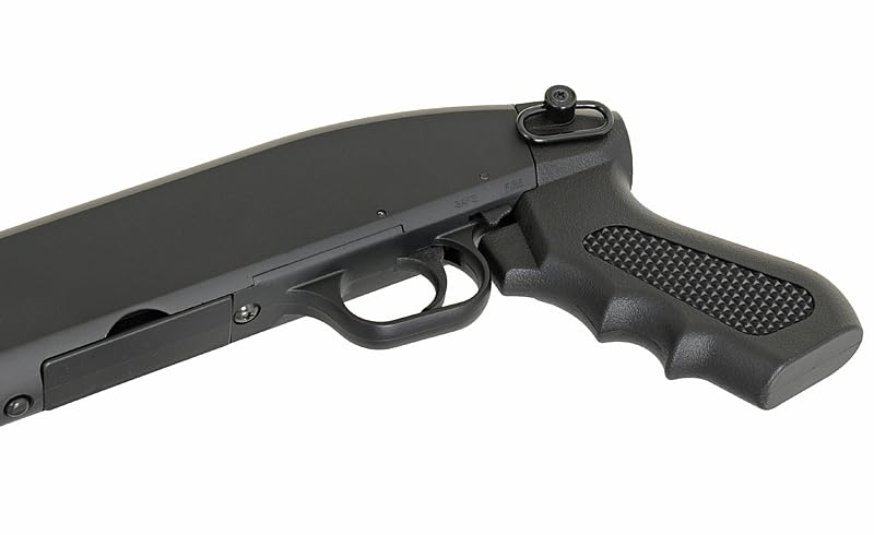 Escopeta de Airsoft M58B de Doble Eagle, Acción Manual, Potencia 1 Julio, Plástico y Aluminio, 675 mm, 1 Cargador de 14 Bolas