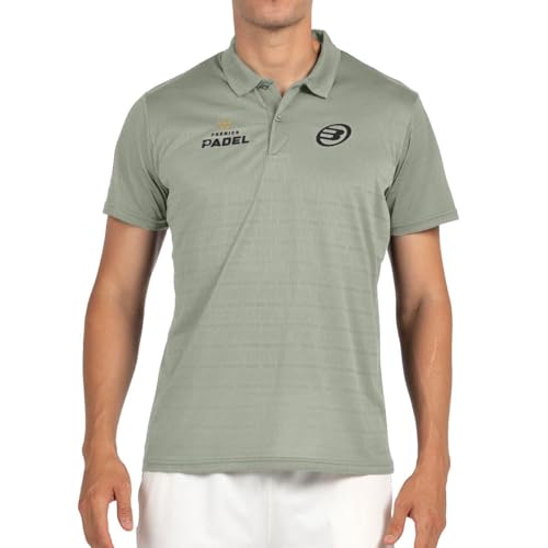 Polo Bullpadel Pompier XL camiseta técnica transpirable de manga corta para jugador de pádel