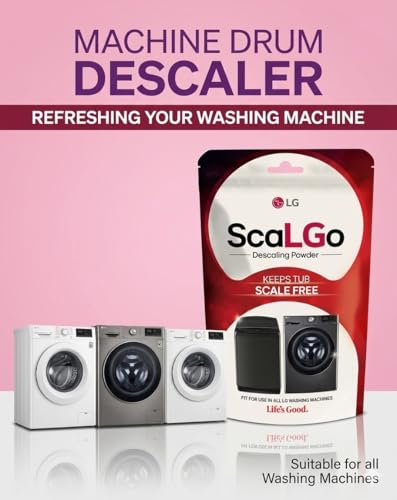 Image of LG ScaLGo Washing Machine Descaling Powder for Front Load and Top Load Washing Machines Pack of 1 (100 Gm /Pack)