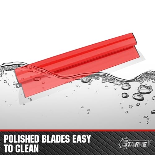 Drywall Skimming Blade Set with 30" - 48" Extension Handle 10in/24in/32in Stainless Steel Skimming Blades for Wall Surface Smoothing Ideal for Drywall Plaster Wallboard Repair Joint by STARREY - Image 5