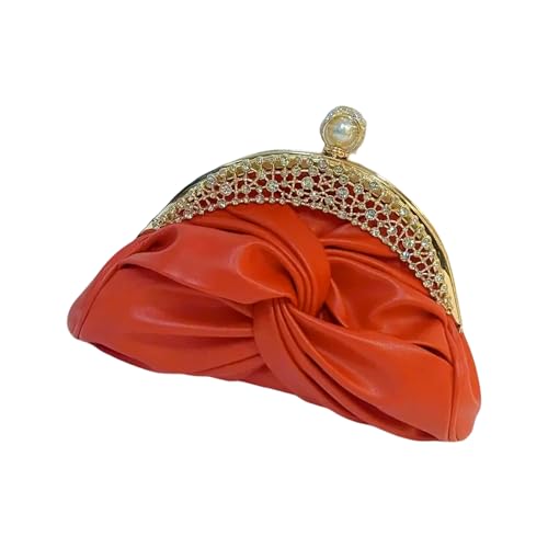 Sac de soirée en cuir synthétique de haute qualité et strass scintillants