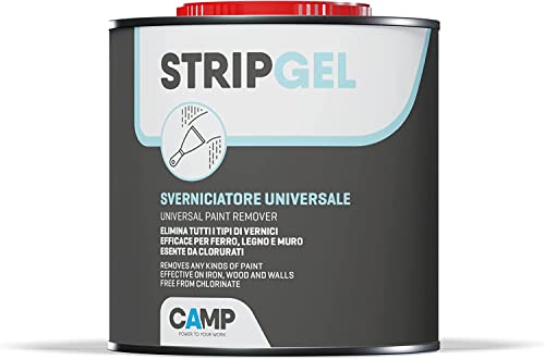 Camp STRIP GEL, Sverniciatore professionale in gel per legno, ferro e muro con Spatola 60mm - 2