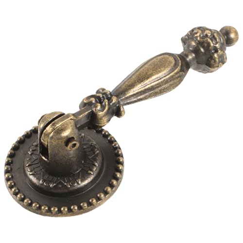 Generic Manijas Vintage para Cajones y Puertas de Armario, 2 Piezas de Zinc Diseño Europeo Antiguo, Pomos Decorativos para Muebles de Cocina y Tocador, Instalación Rápida