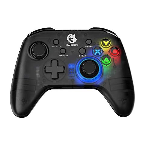 GameSir T4 Pro Wireless Controller for Switch/PC/iOS/Android, Dual Shock Bluetooth Mobile Phone Gamepad Joystick for Apple Arcade MFi Games Cover