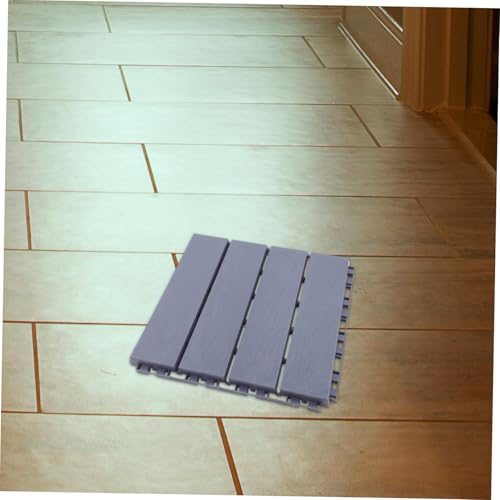 Dalles de sol emboîtables Veemoon 6 pièces pour extérieur et balcon - 8