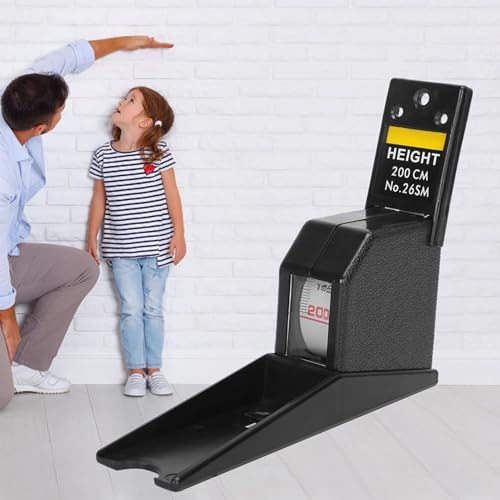 Metro retráctil de altura 2 m ABS portátil miniatura 2