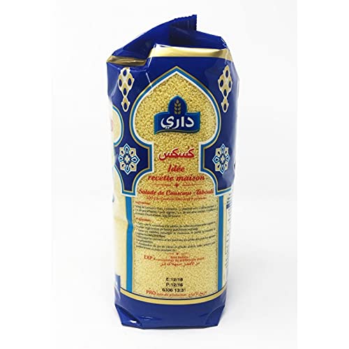 DARI - Couscous Moyen 1Kg - Lot De 4 - Vendu Par Lot