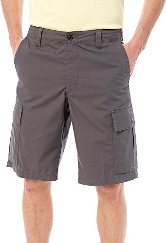 Dockers Men's Cargo Short Classic Fit D3, Forged Iron - discontinued, 38W