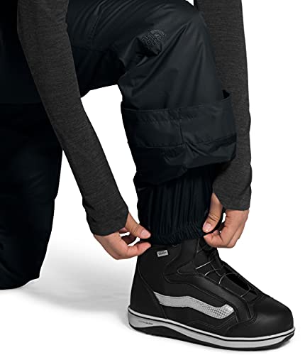 THE NORTH FACE Calça de neve feminina isolada Sally, TNF preta, grande e longa