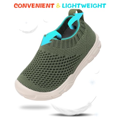 Image of JOINFREE Toddler Boys Girls Sneaker Slip On Shoes Kids Lightweight Breathable Walking Shoes