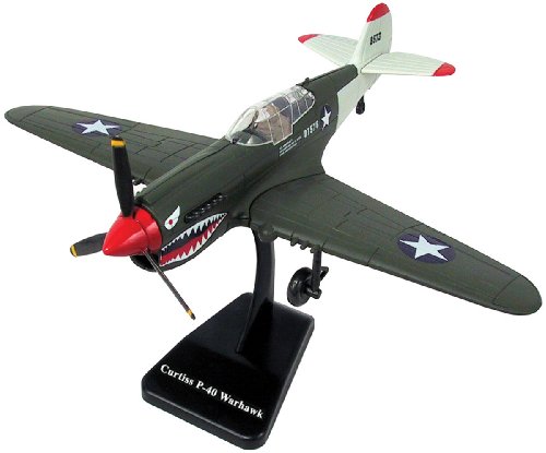 P-40 Warhawk maquette avion de chasse Smithsonian InAir 1/48 E-Z Build historique