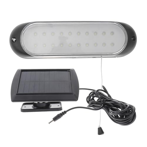 Lámpara solar de pared con cable retráctil Kisangel de 10W en ABS impermeable 1