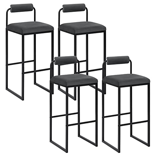 Taburetes Bajos Cocina Gris Marca WOLTU