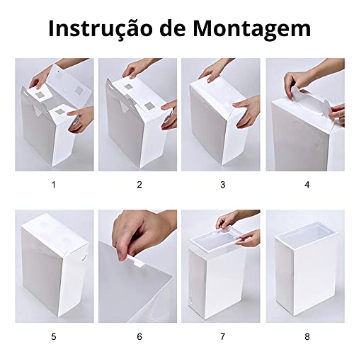 Caixa Organizadora De Sapato Plástico Empilhável Para Guardar Tênis Calçados