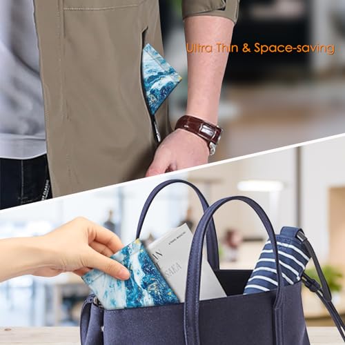 Image of FINTIE Soft Eyeglasses Case with Cleaning Cloth, Portable Squeeze Top Vegan Leather Glasses Pouch, Sunglasses Eyewear Bag