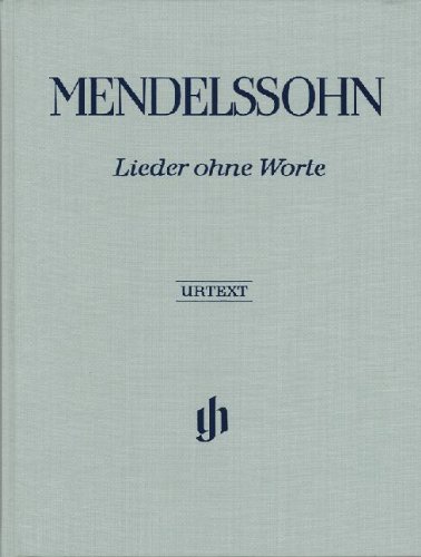 HENLE VERLAG MENDELSSOHN B F. - SONGS WITHOUT WORDS Partituras clásicas Piano