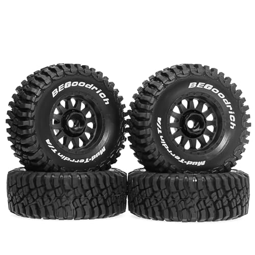 Pneus RC 68mm pour réparer les roues usées de MJX 14211 et remplacer les pneus lisses ARRMA