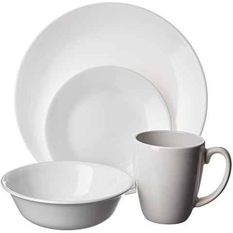Juego de vajilla Corelle Winter Frost blanco Cover