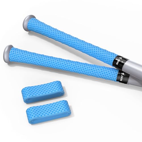 JAYA 2 Pack PU Bat Grip Tape – 1.1mm Non-Slip Polyurethane Handle Wrap for Baseball & Softball Bats, Soft Feel & Pro-Level Control