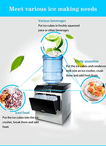 Máquina de Hielo Comercial de Sobreponer Acero Inox 25KG/24H miniatura 3