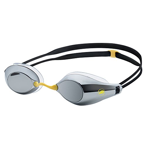 Barracuda LIQUID SURGE Swim Goggles, Silicone Gaskets for Adults (73410) BLK