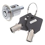 Cabilock Werkzeugkastenschloss Satz aus Metall mit Schlüsseln Abschließbares Sicherheitsschloss für Wohnmobil Briefkasten Verkaufsautomaten und Snackautomaten Kompakt Langlebig