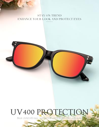 Image of ANYLUV Womens Sunglasses Polarized Sunglasses for Women, Trendy Woman Polarized Ultraviolet Protection Travel