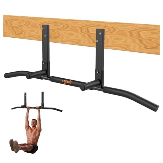 Fitarc Joist Mount Pull Up Bar, Ceiling Mount Chin Up Bar, Max Limit 440lbs
