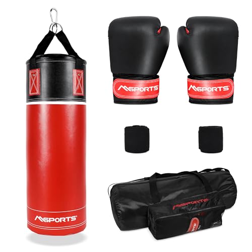 MSPORTS Boxsack-Set Professional für Kinder & Jugendliche – Boxset inkl....