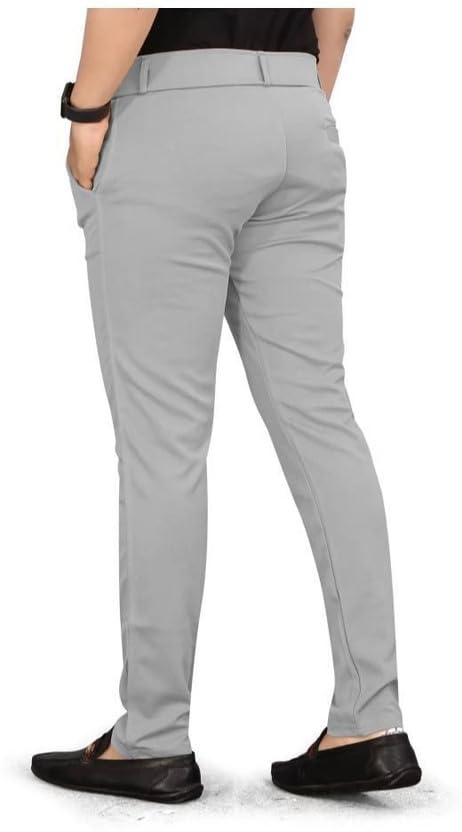 Image of Vanits Men's Slim Fit Casual Trousers Pack of 1