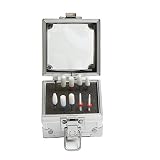 wnfbgywk Nageldesign Pinsel Halterung STÜCK Maniküre Bits Zubehör Polnisch Bit Nagel Hartmetall Box Bohrer Box Nagel Werkzeug Nagel Kunst (Sliver, One Size)
