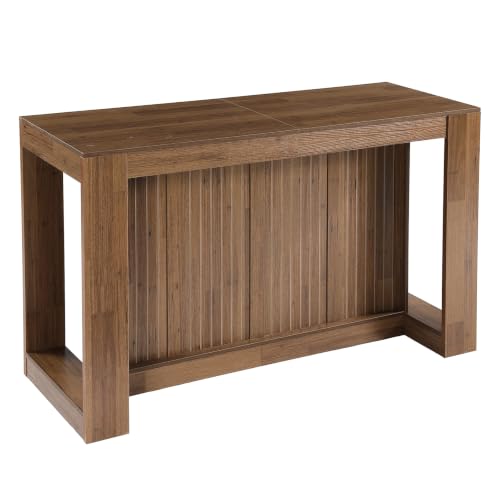 LITTLE TREE Long Bar Table, 63-Inch Counter Height Table, Bar Height Table by LITTLE TREE - Used condition - Image 5