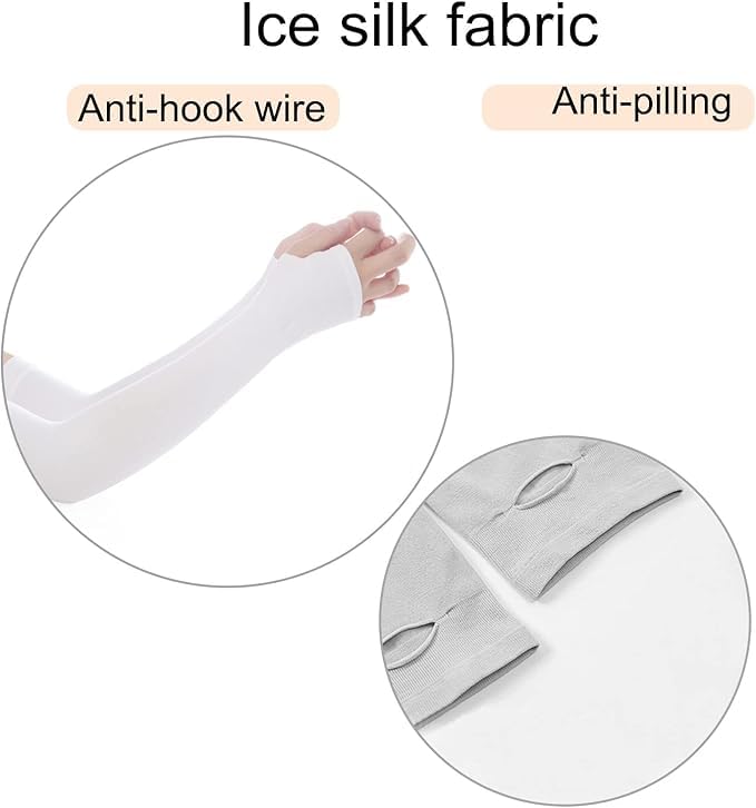 4pcs UV protección solar brazo mangas para hombres,mujeres compresión refrigeración manga,tatuaje encubrimiento mangas