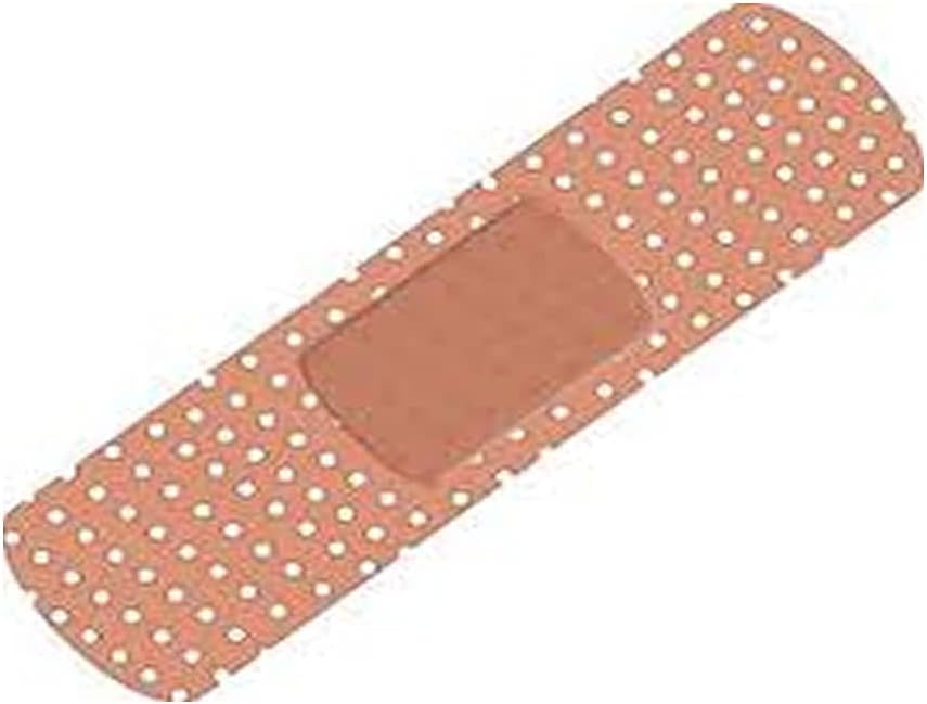 Tiritas Curatinas Plastico 250 UI 7cm x 2 cm-Caja 250 u