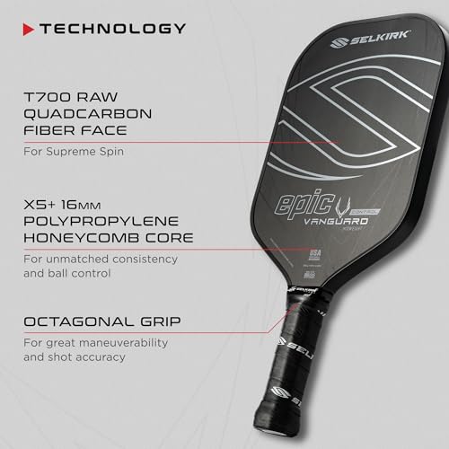 Image of Selkirk Sport Vanguard Control Pickleball Paddles | Epic Midweight