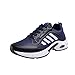 Sephilitone Moda transpirable hombres zapatos casuales al aire libre zapatillas de deporte para hombres cómodos zapatos de cojín de aire masculino estudiante tenis feminino-azul, 40