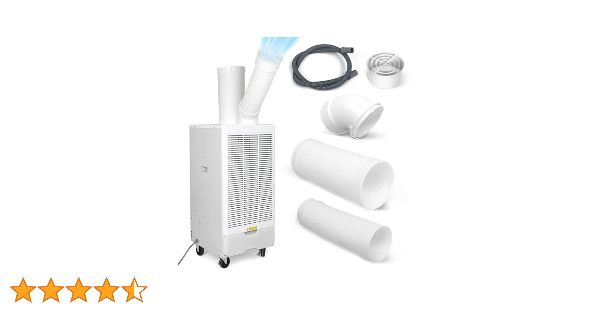 MAXZENスポットクーラー　MSC-ST25-WH （2024年製） Amazon | MAXZEN スポットクーラー 業務用 エアコン スポット