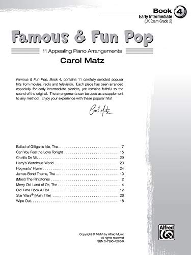 Famous & Fun Pop 4