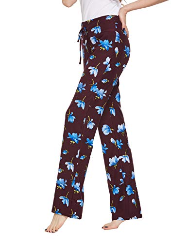 Image of CYZ Womens Casual Stretch Cotton Pajama Pants Simple Lounge Pants