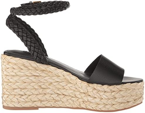 Nine West Women's Keily Wedge Sandal, Black 001, 9.5 | Image 5