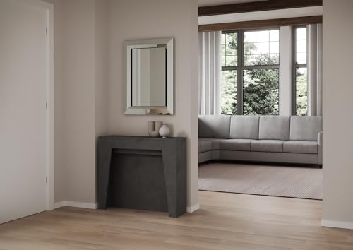 IMAGO FACTORY Alea - Console extensible, table extensible, salle à manger, jusqu'à 211 cm, meuble console d'entrée moderne, table de cuisine extensible,...