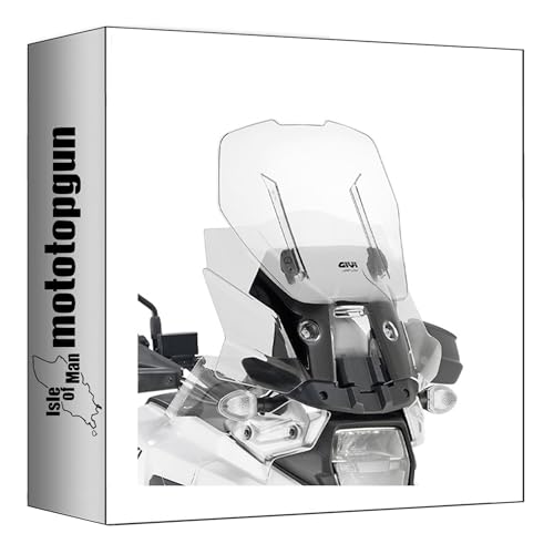 givi windschild airflow transparent af3117b kompatibel mit suzuki v-strom 1050 / xt/se 2020 2021 2022 2023 2024 mototopgun