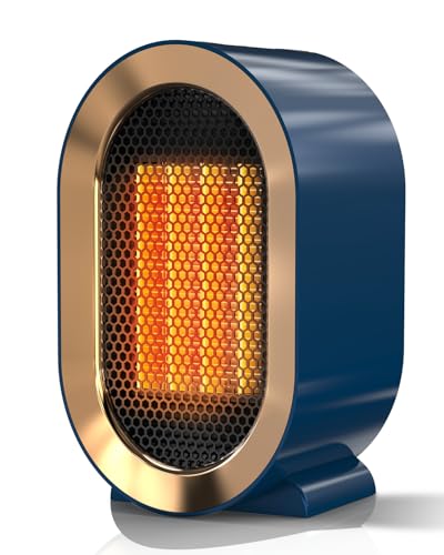 QQT Blue 1200W Portable Space Heater