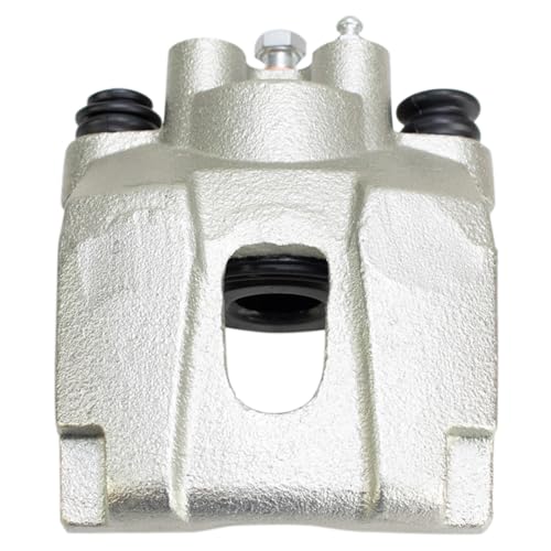 Image of TRQ Rear Brake Pad and Rotor Set Ceramic Solid Rotors Calipers