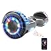 HITWAY 6,5 Pulgadas Hoverboard LED Scooter eléctrico Bluetooth 6,14 Pulgadas Scooter eléctrico Self Balance Scooter para niños y Adolescentes